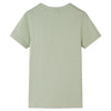 Vidaxl kindershirt met korte mouwen 104 lichtkakikleurig