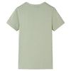 Vidaxl kindershirt met korte mouwen 116 lichtkakikleurig