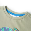 Vidaxl kindershirt met korte mouwen 128 lichtkakikleurig
