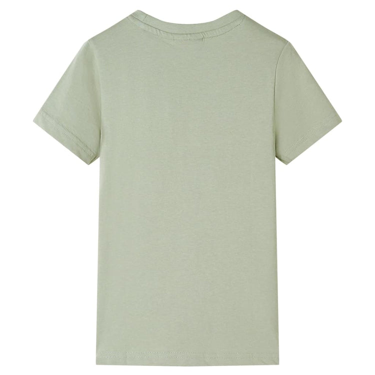VidaXL Kindershirt met korte mouwen 140 lichtkakikleurig