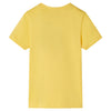 Vidaxl kindershirt met korte mouwen 140 lichtokerkleurig
