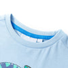 Vidaxl kindershirt met korte mouwen 128 lichtblauw