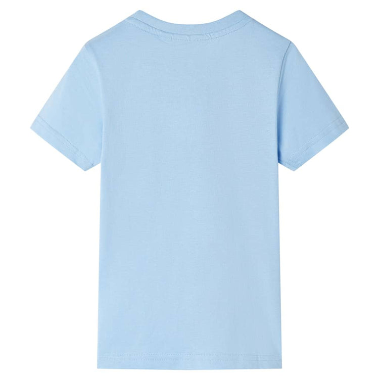 Vidaxl kindershirt met korte mouwen 140 lichtblauw