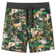 Vidaxl kindershorts met trekkoord 128 oudpetrol