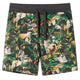 Vidaxl kindershorts met trekkoord 140 oudpetrol