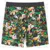 Vidaxl kindershorts met trekkoord 140 oudpetrol