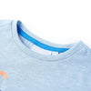 Vidaxl kindershirt 140 gemêleerd zachtblauw
