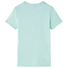 Vidaxl kindershirt 128 lichtmint
