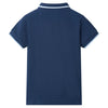 Vidaxl kinderpoloshirt 92 donkerblauw