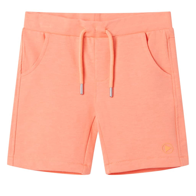 Vidaxl kindershorts met trekkoord 128 neonoranje