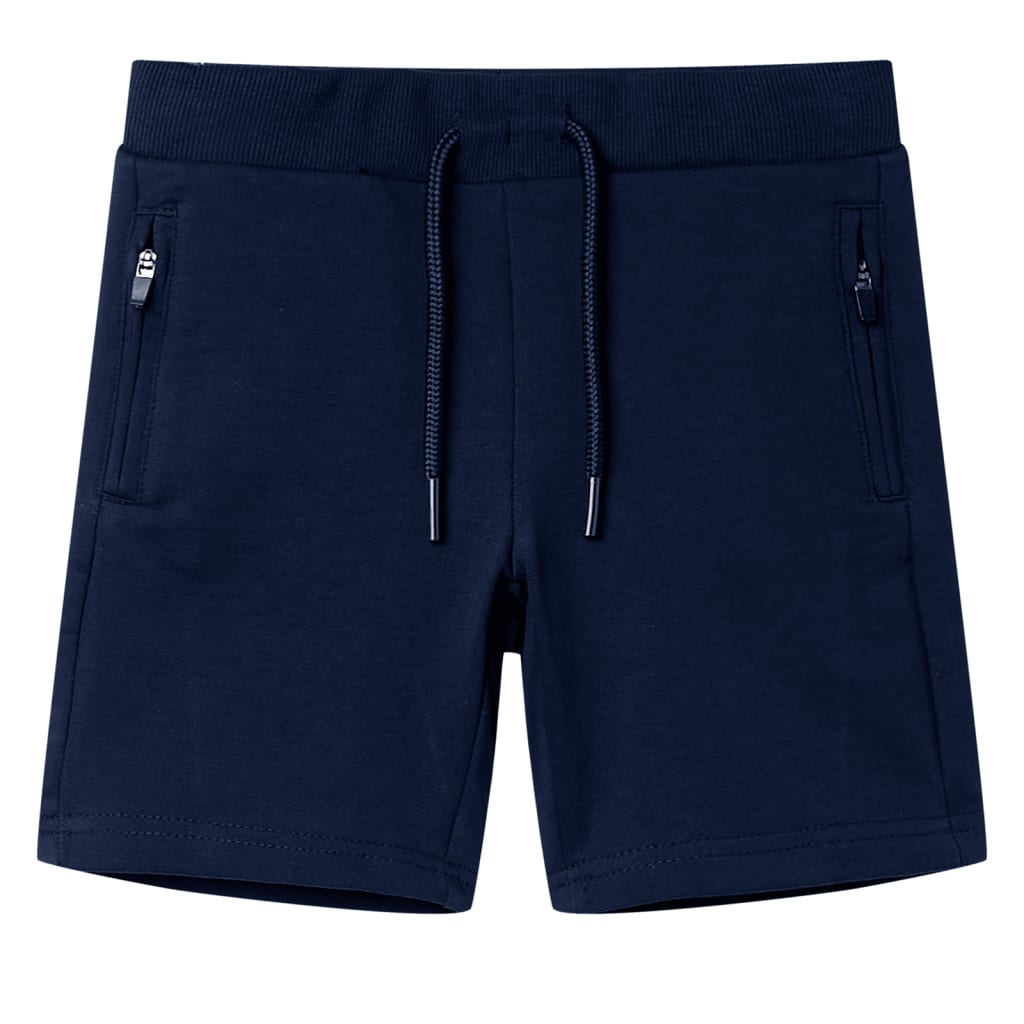 VidaXL Kindershort 104 marineblauw