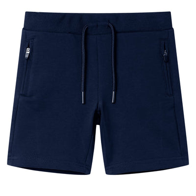 VidaXL Kindershort 104 marineblauw