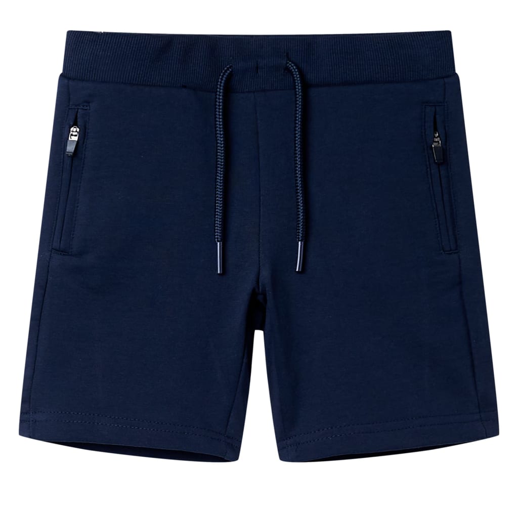 VidaXL Kindershort 116 marineblauw