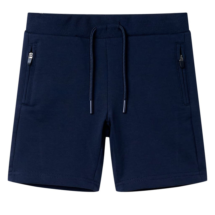 Vidaxl kindershort 128 marineblauw