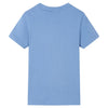 VidaXL Kindershirt 92 middenblauw