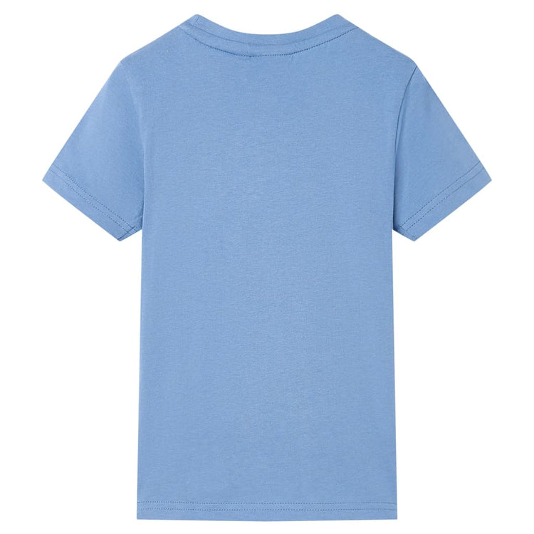 VidaXL Kindershirt 140 middenblauw