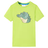 VidaXL Kindershirt 116 limoengroen