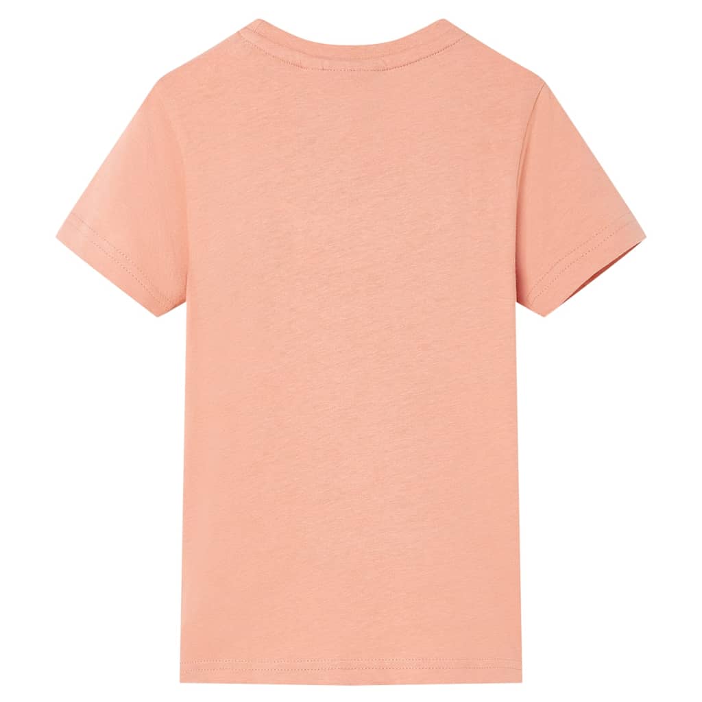 VidaXL Kindershirt 116 lichtoranje
