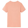 VidaXL Kindershirt 128 lichtoranje