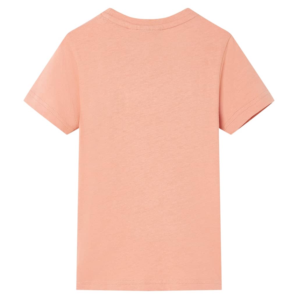 VidaXL Kindershirt 140 lichtoranje