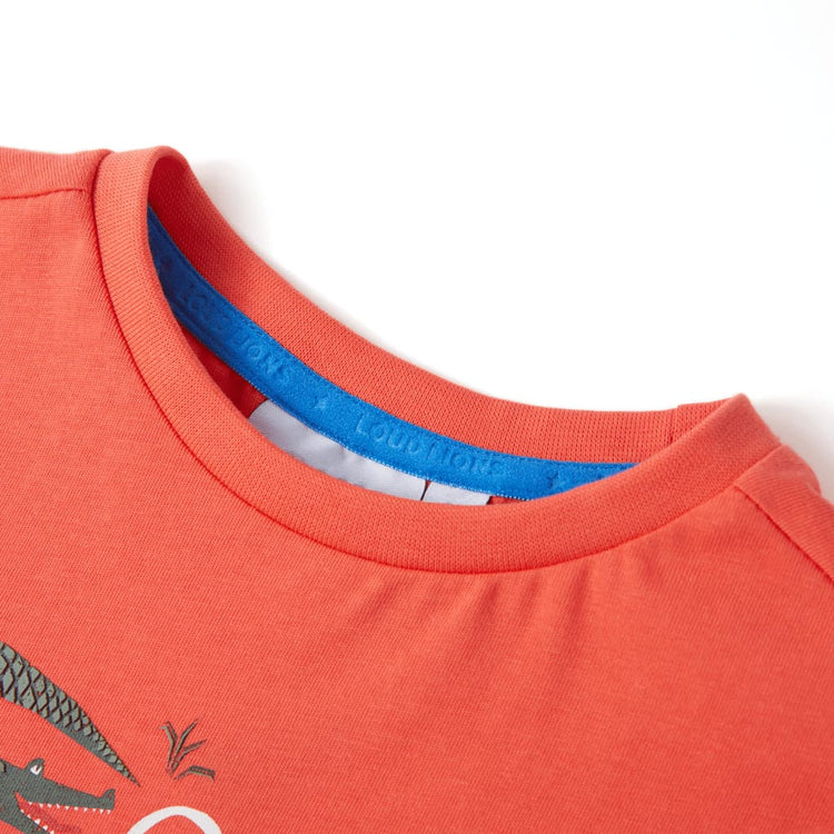 Vidaxl kindershirt met korte mouwen 116 lichtrood