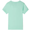 Vidaxl kindershirt met korte mouwen 116 lichtgroen