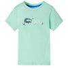 Vidaxl kindershirt met korte mouwen 140 lichtgroen