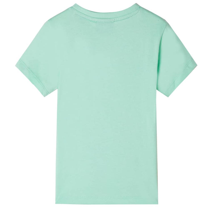 Vidaxl kindershirt met korte mouwen 140 lichtgroen