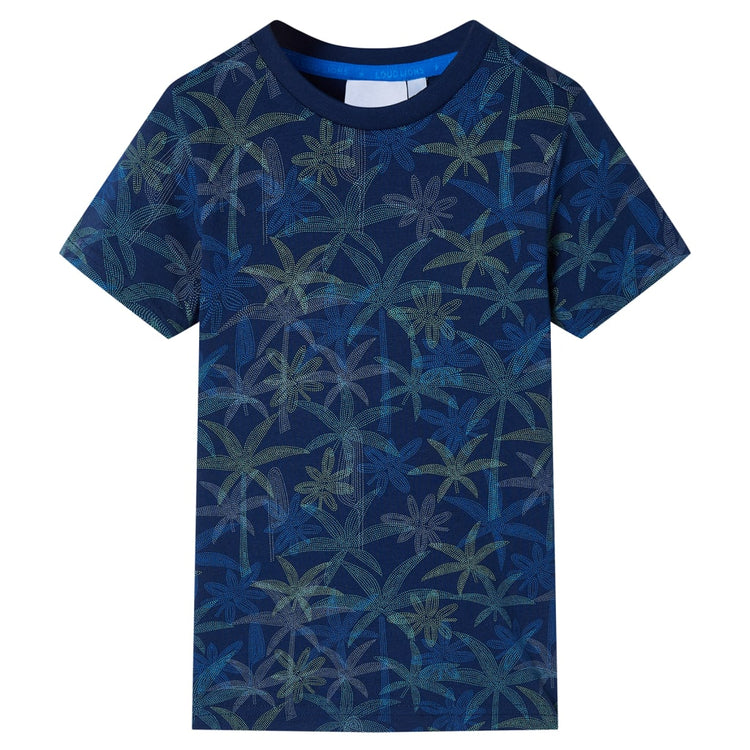 Vidaxl kindershirt 140 marineblauw