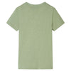 Vidaxl kindershirt 128 lichtkakikleurig