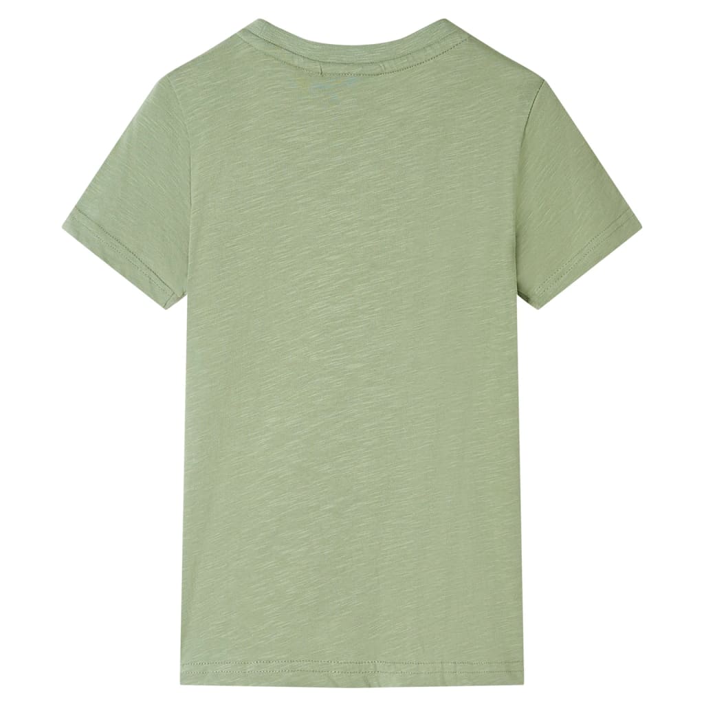 Vidaxl kindershirt 128 lichtkakikleurig