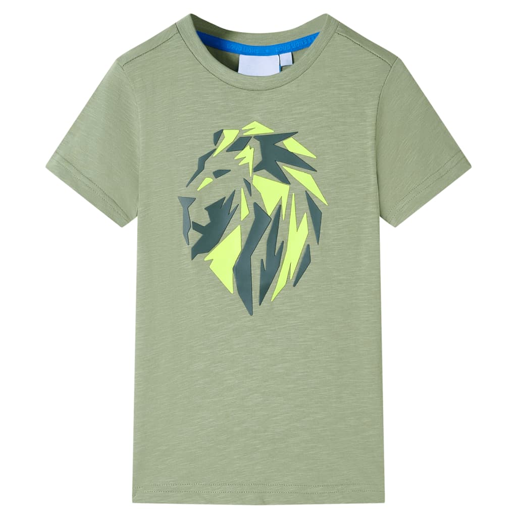 Vidaxl kindershirt 140 lichtkakikleurig