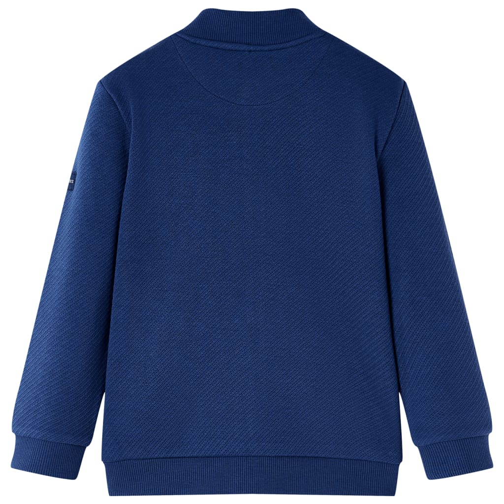 VidaXL Kindervest met rits 104 marineblauw