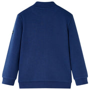 VidaXL Kindervest met rits 140 marineblauw - afbeelding 2