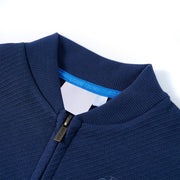 VidaXL Kindervest met rits 140 marineblauw - afbeelding 3