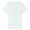 VidaXL Kindershirt met korte mouwen 140 ecru