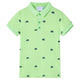 Vidaxl kinderpoloshirt 104 neongroen