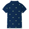Vidaxl kinderpoloshirt 92 marineblauw