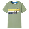 Vidaxl kindershirt met korte mouwen 116 lichtkakikleurig