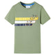 Vidaxl kindershirt met korte mouwen 116 lichtkakikleurig