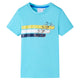 Vidaxl kindershirt met korte mouwen 128 zeeblauw