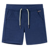 VidaXL Kindershorts met trekkoord 92 donkerblauw