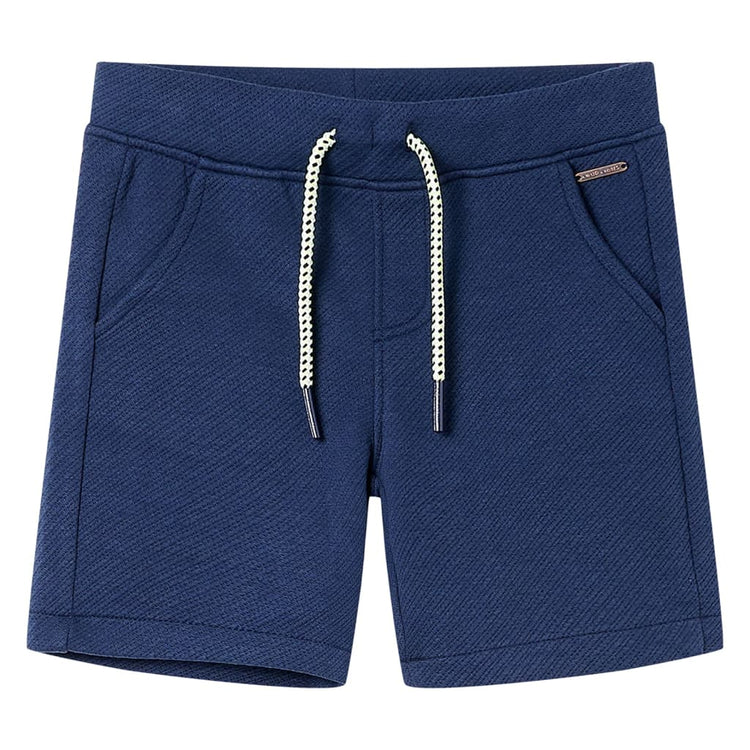 Vidaxl kindershorts met trekkoord 104 donkerblauw