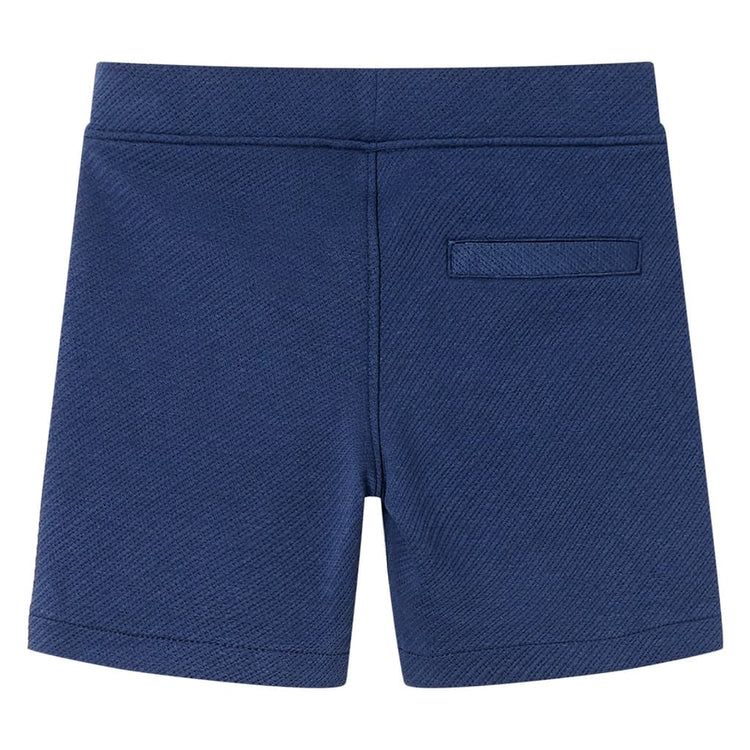 Vidaxl kindershorts met trekkoord 104 donkerblauw