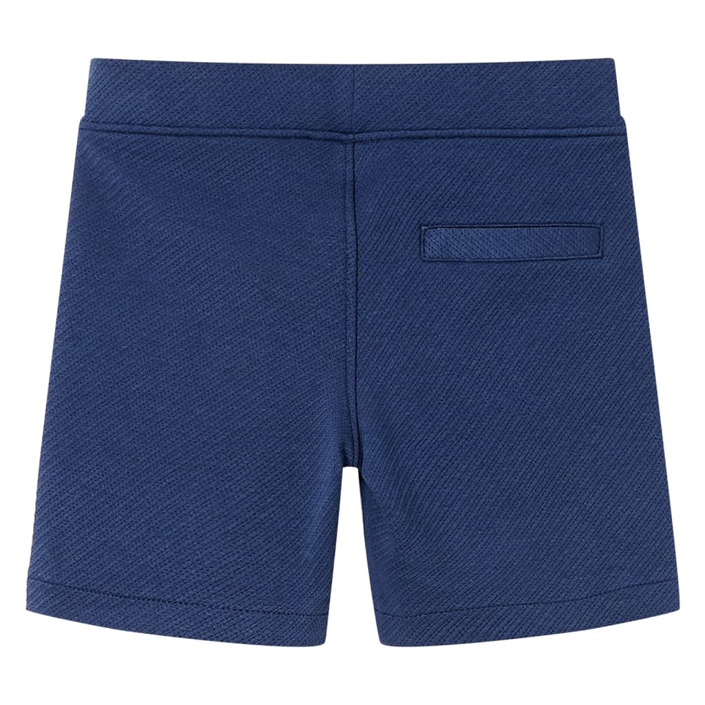 VidaXL Kindershorts met trekkoord 116 donkerblauw