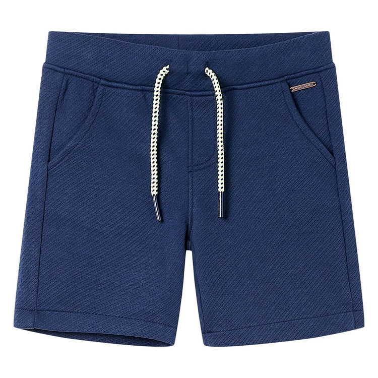Vidaxl kindershorts met trekkoord 128 donkerblauw