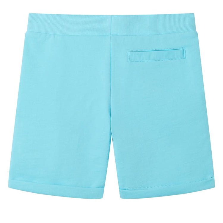 Vidaxl kindershorts met trekkoord 128 zeeblauw