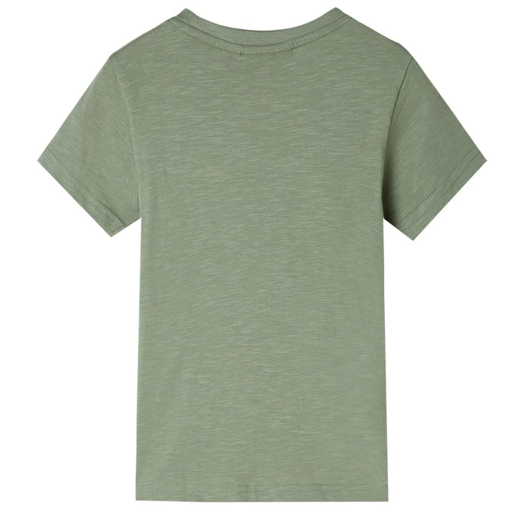 Vidaxl kindershirt met korte mouwen 104 lichtkakikleurig