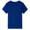 Vidaxl kindershirt met korte mouwen 140 donkerblauw