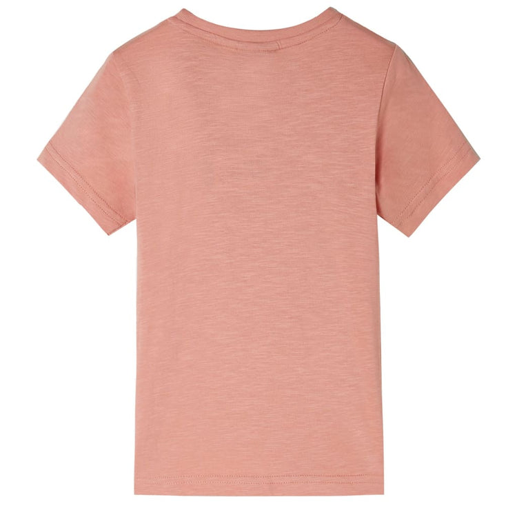 VidaXL Kindershirt met korte mouwen 116 lichtoranje